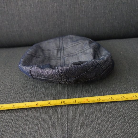 Diesel Pro V HP Cabbie Style Blue Denim Hat Size 11 - Picture 15 of 16